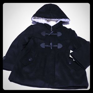 4 WEATHERTAMER GIRLS BLACK COAT